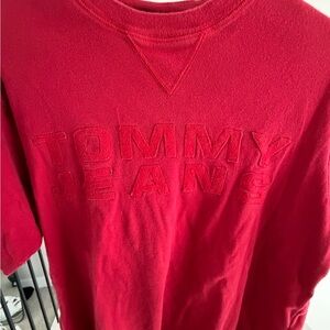 Tommy Hilfiger Bold Red Crewneck